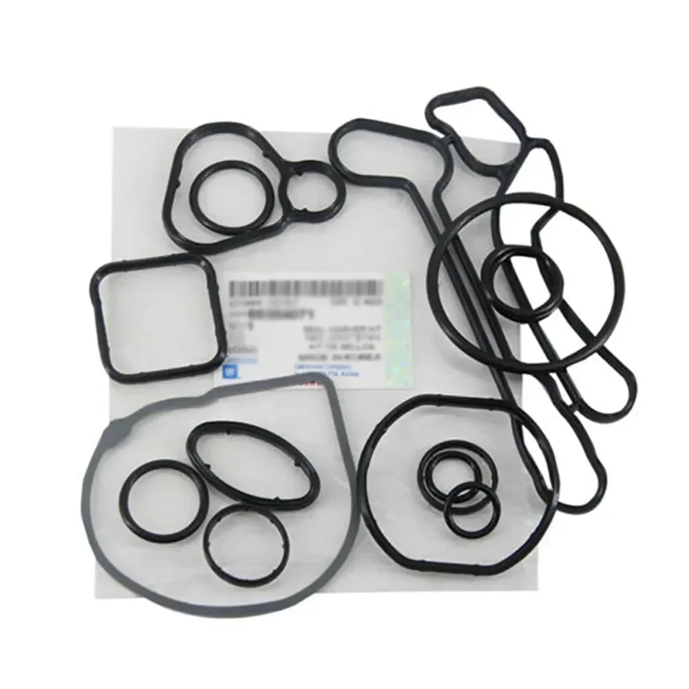 Engine Oil Cooler Gasket Seal Suit Oil Radiator Repair Kit oil cooler kit for Chevrolet Cruze Aveo