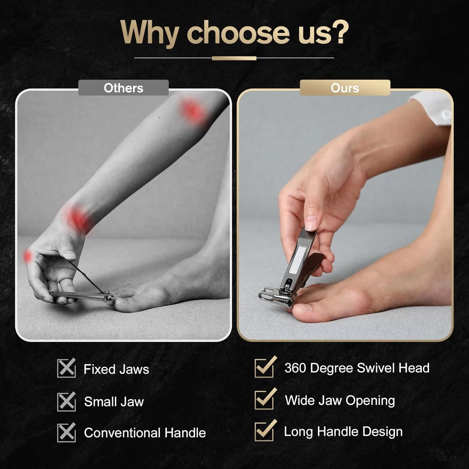 360 Degree Stainless Steel Rotating Nail Clippers Anti-Splash Multi-Angle Manicure Tools nail clipper set,nail clipper,nail scissors set,nail clippers,manicure set,manicure sets,manicure nail clipper set,nail clippers kit