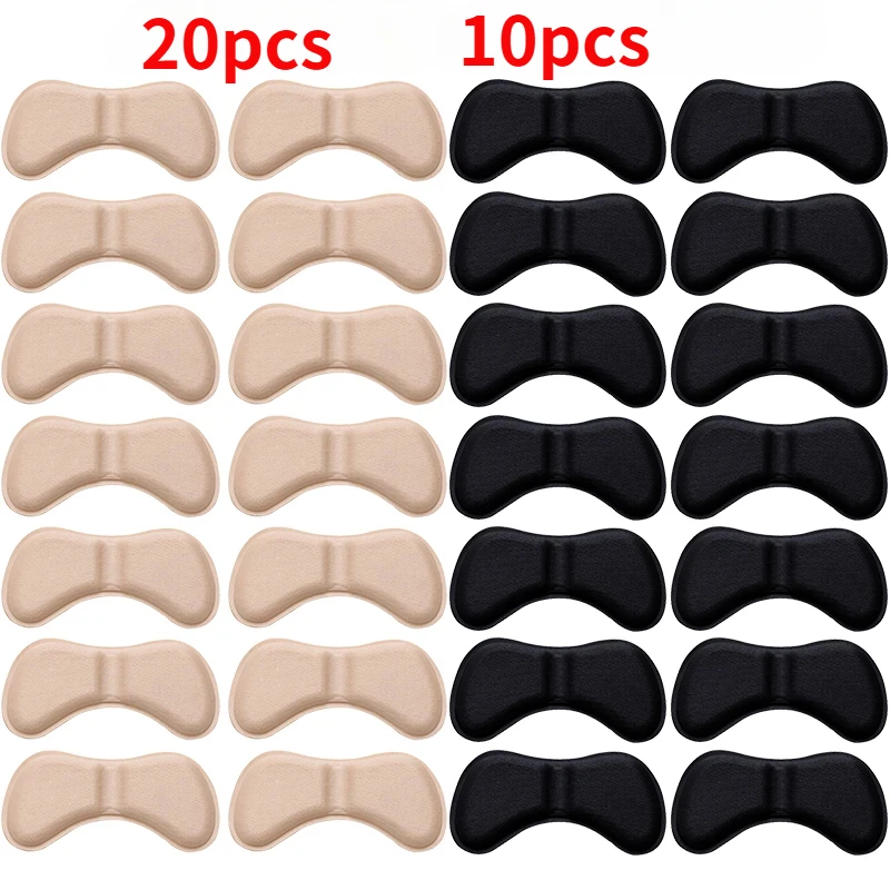Shoes Heel Insoles 20-10-2pcs for ShoesPatch Heel Pads for Adjustable Size Feet Care Pads Foot Protector Back Sticker shoe heel repair tips