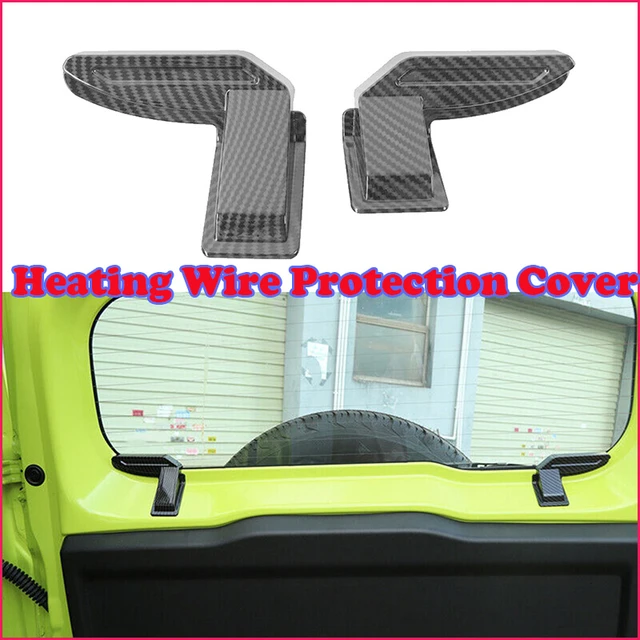 Rear Window Heat Wire Protection Demister Cover Trim For Suzuki Jimny JB64  JB74