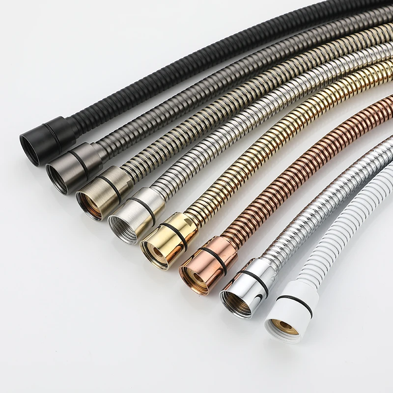 Shower hose plumbing hose stainless steel shower hose 1.5m universal encrypted explosion-proof