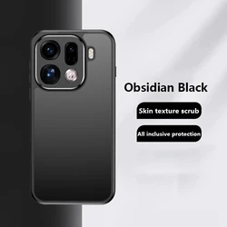 360 - Degree Rotating Magnetic Shockproof Matte Phone Case with Bracket for OPPO Reno 15c (No Magnetic Black)