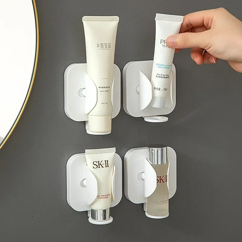 Telescopic Electric Toothbrush Holder Wall Mounted Gravity Sensing Automatic Opening and Closing Electric Toothbrush Storage Rac