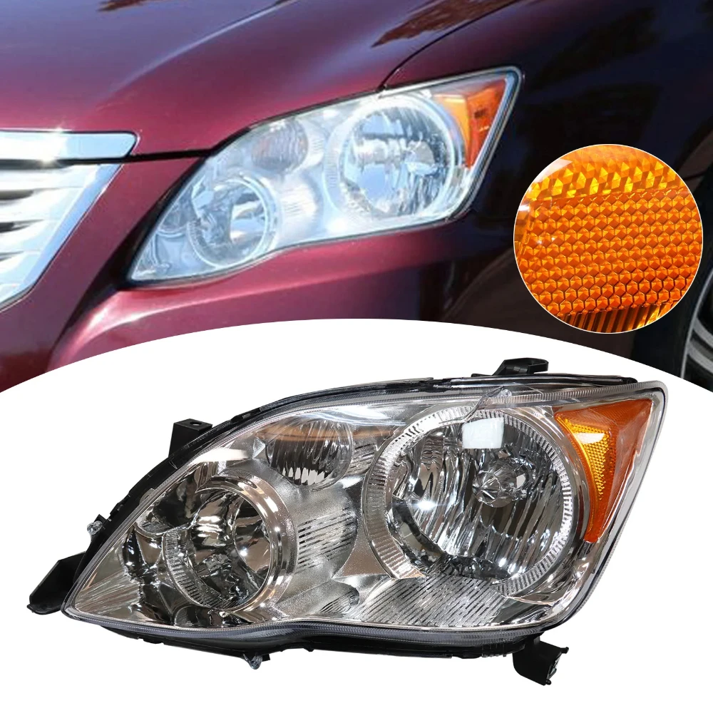 For 2008-2010 Toyota Avalon 3.5L Right Passenger Side Headlight Headlamp Left Driver Side HID Headlight 8111007093/8115007093