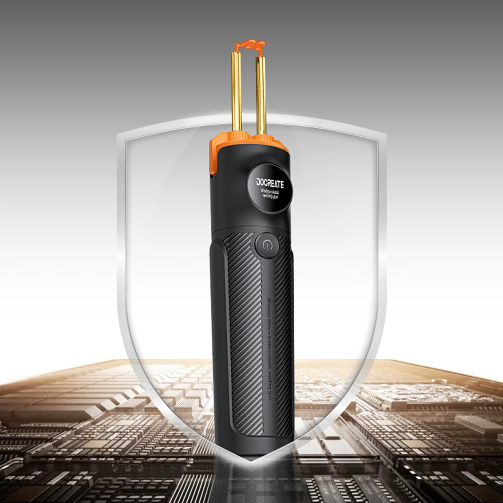 자동차 범퍼 수리 키트 USB-C 충전 휴대용 플라스틱 납땜 건 PVC 플라스틱 수리 도구 (자동차 오토바이 정비용)