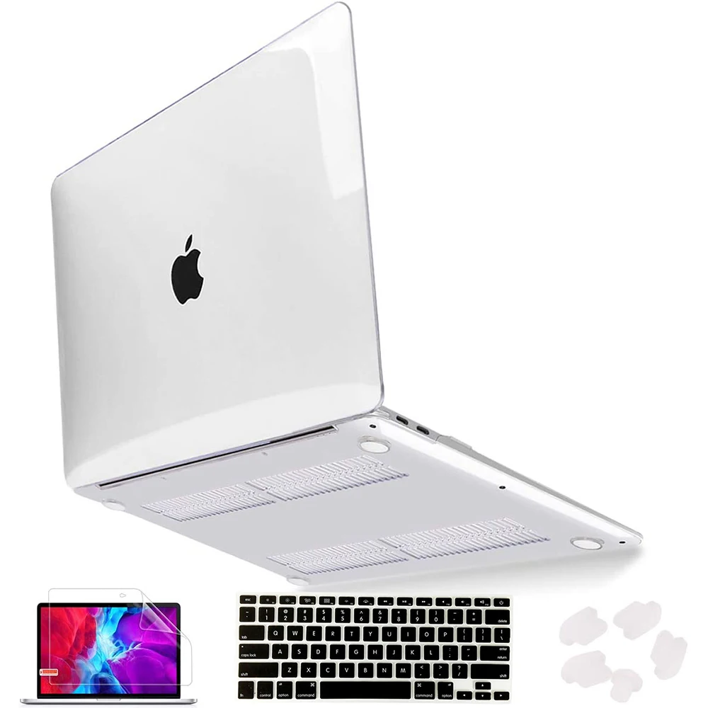 Custodia Macbook 2022 Per M2 Air 13.6 Modello A2681 Cover Con Protezione Per Tastiera Per Custodia Trasparente Apple Macbook M2 Pro 13 A2338