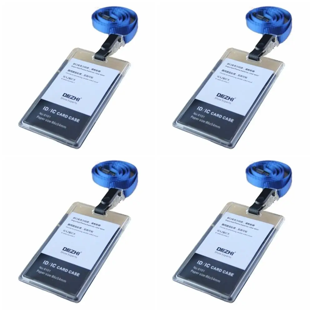 

Adjustable ID Card Holder Work Identity Employee Card Name Card Cover Bank Card Business Business Card Holder Students Bus Card