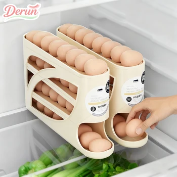 Rolling Slide Egg Storage Box 1