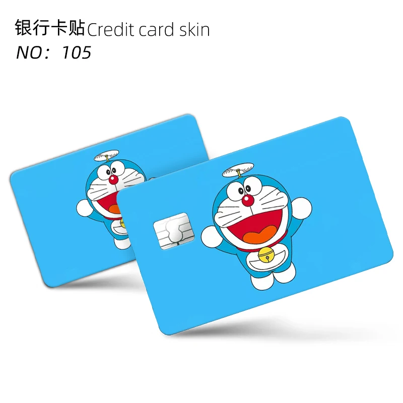 Pokemon Various Anime Bank Credit Cards Bus Pass Stickers Cool Decoration Waterproof Stickers Collection Toys Gifts 5