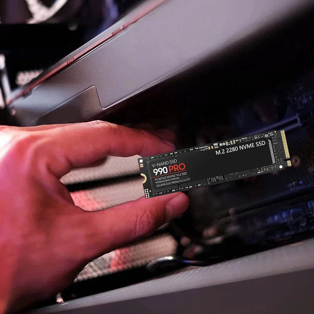 980Pro 노트북 PS5 데스크탑 PC용 내장 솔리드 스테이트 하드 드라이브 NVMe M.2 2280, 990PRO 8TB 4TB 2TB 1TB PCIe Gen 5.0x4 SSD, 신제품