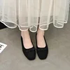 Fashion Bowknot Women Mary Jane Shoes 2024 New Designer Flats Retro Style Ladies Comfort Slip-on Soft Sole Ballerina Shoes 3