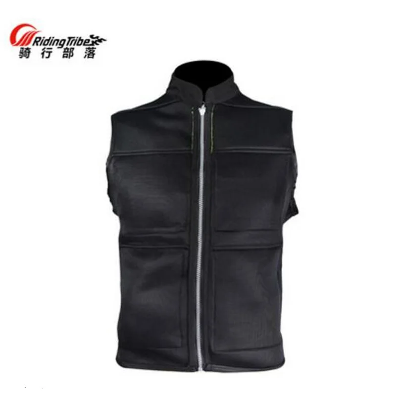 Riding Tribe Motorcycle Biker Reflective Vest Dress Backpiece Security Jacket Summer Breathable Motorbike Vest Safety Waistcoat