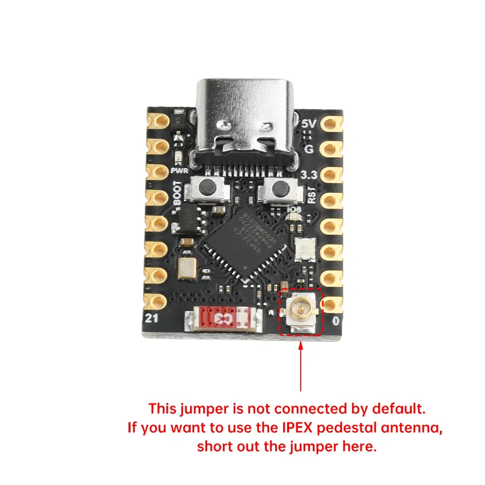 รูปสินค้า ESP32-C3 บอร์ดพัฒนา WiFi Bluetooth ขนาดเล็ก