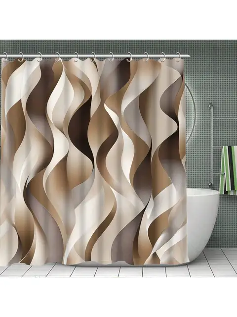 Striped Bathroom Decor Set 3