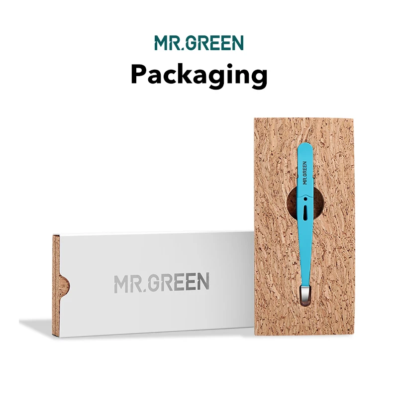 MR.GREEN  Eyebrow Tweezer Colorful Hair Beauty Fine Hairs Puller Stainless Steel Slanted Eye Brow Clips Removal Makeup Tools 6