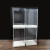 For Pop Mart Box Storage Display Stand Acrylic Figure Display Box Dustproof Model Collection Cabinet Building Block Model Clear 6