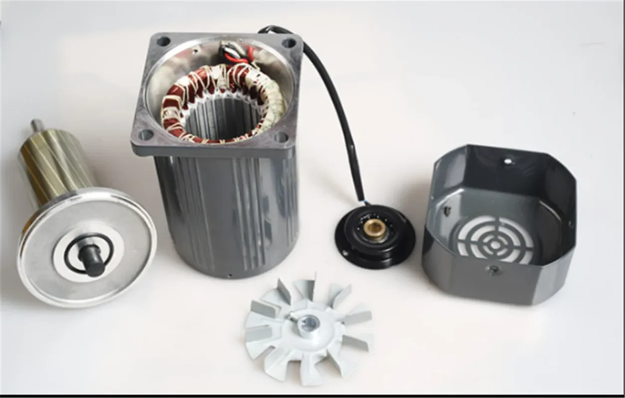 120W 220V AC Gear Speed Motor / Geared Motor 5IK120RGN-CF + Speed Governor