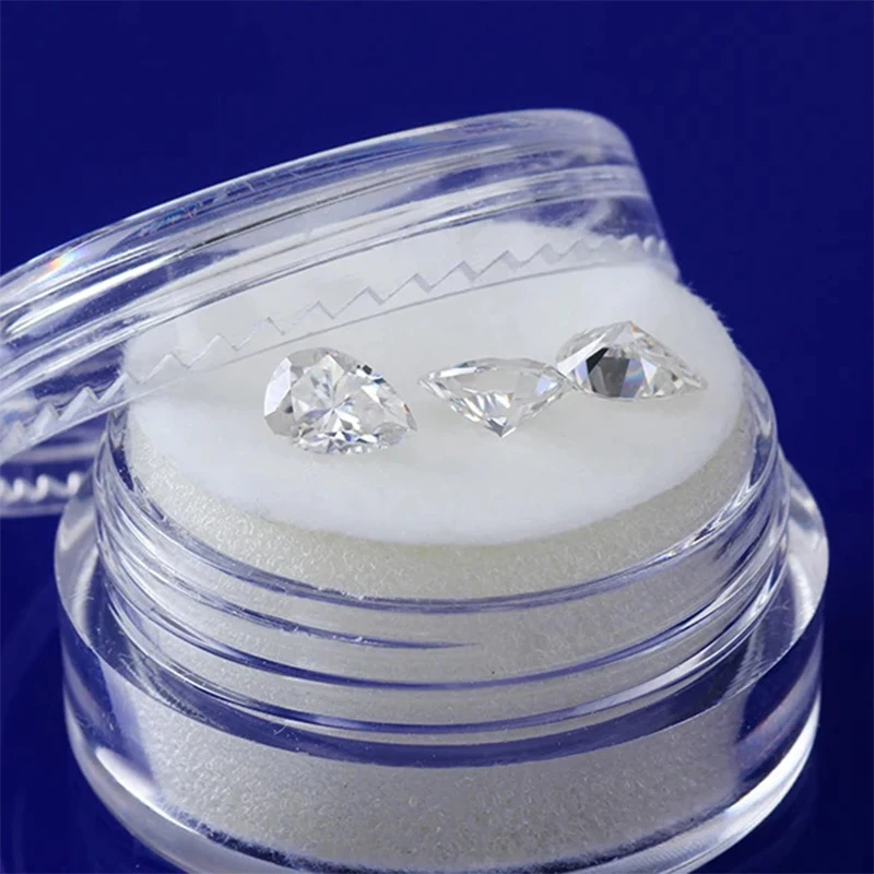 Cheestar Gems Loose Moissanites Stone High Quality GH Color Pears Shape 5*7mm 0.7ct Moissanites Syntheti Diamonds Stone