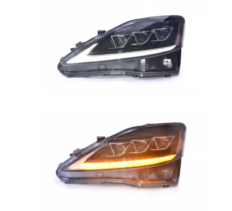 

Front Headlight Headlamp for Lexus IS250 IS300 06-12 DRL Daytime Running Light High low beam Turn signal