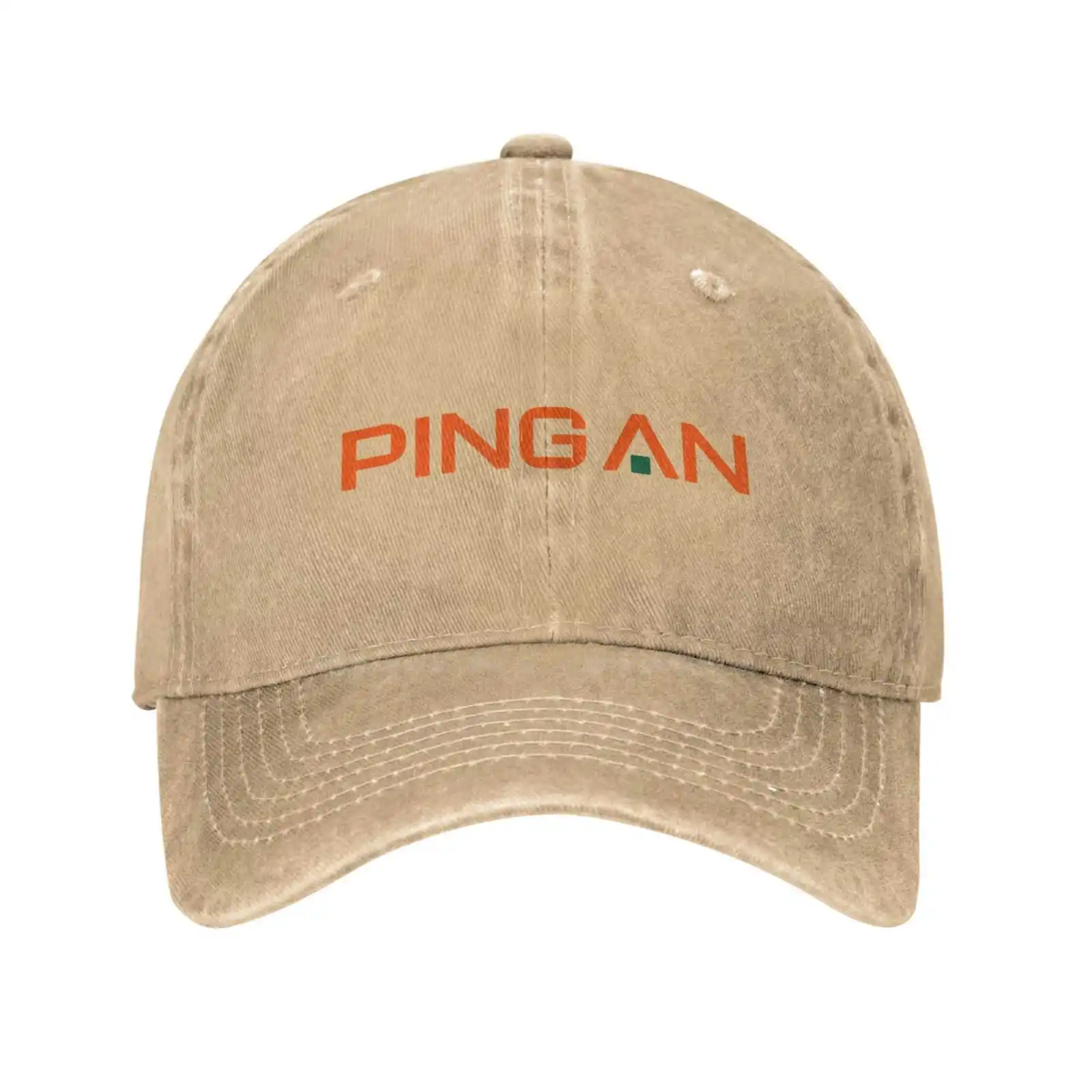 

Ping An Logo Quality Denim cap Knitted hat Baseball cap