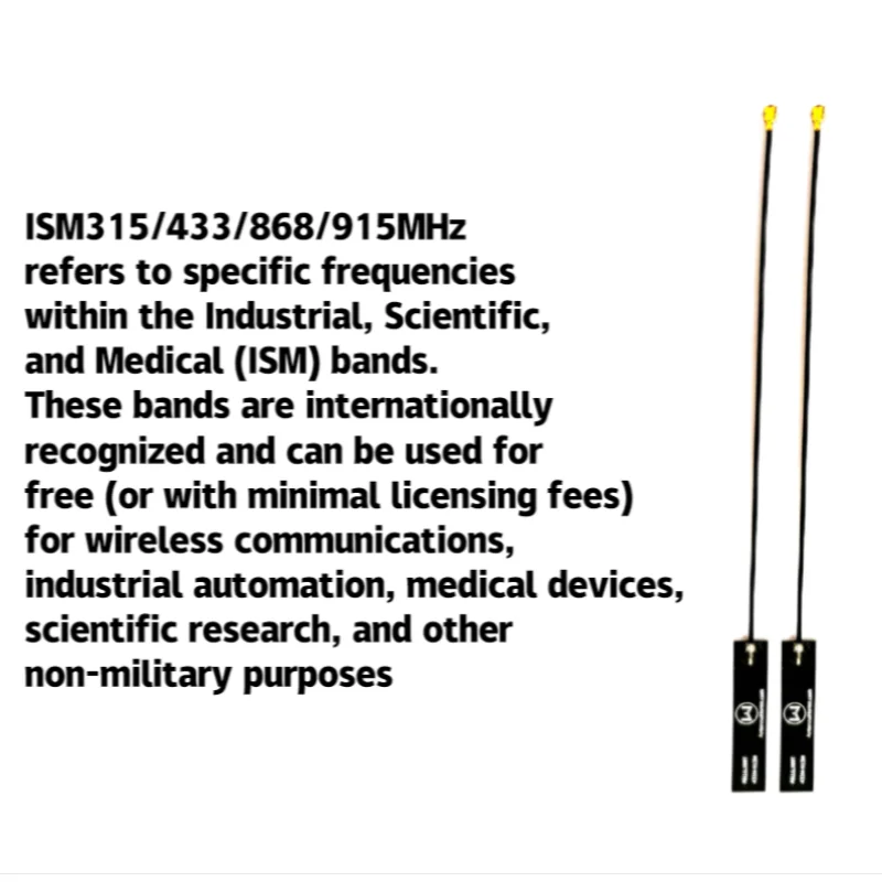 AntennaHome 433MHz Antenna,Telecommunication equipment for ISM 433/868/915MHz system, LoRa / Remote /Transfer AH1G.300T