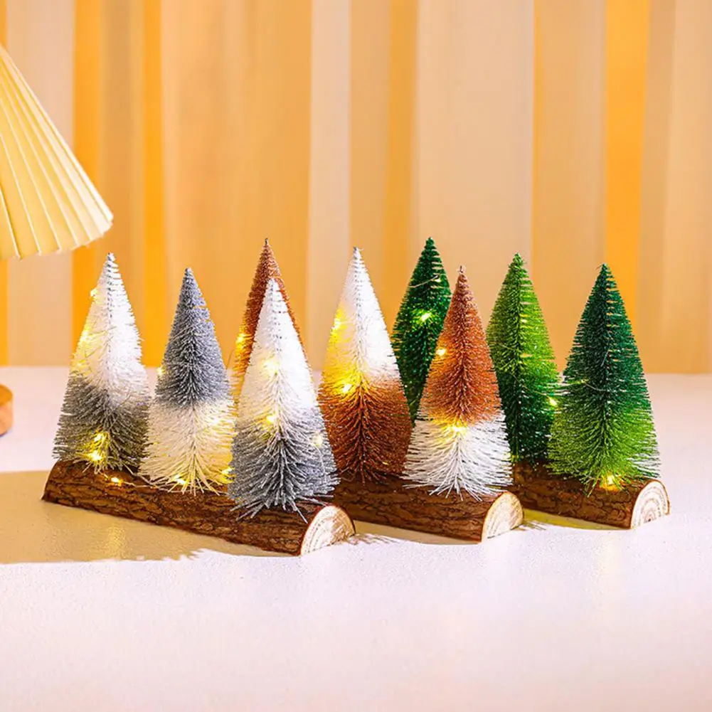 

Dual Colors Christmas Tree Lightweight Christmas Tree Realistic Dual Colors Mini Christmas Tree Decoration with for Holiday
