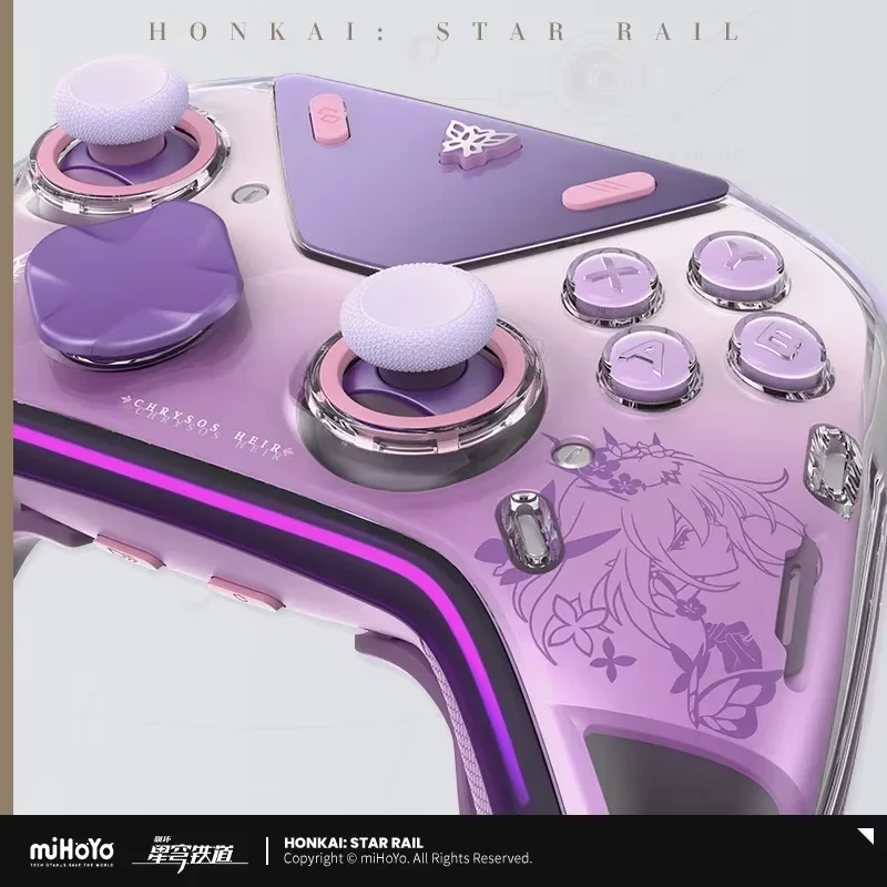 새로운 MiHoYo 재고 있음 Honkai Star Rail Castorice 컨트롤러 Elite APEX 5 게임패드 무선 게임패드 포스 피드백 블루투스 게임