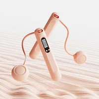 Ropeless Jump Rope With Counter Fitness Weighted Skipping Rope Smart Cordless Counting Skipping Rope For Fitness Accessories 2
