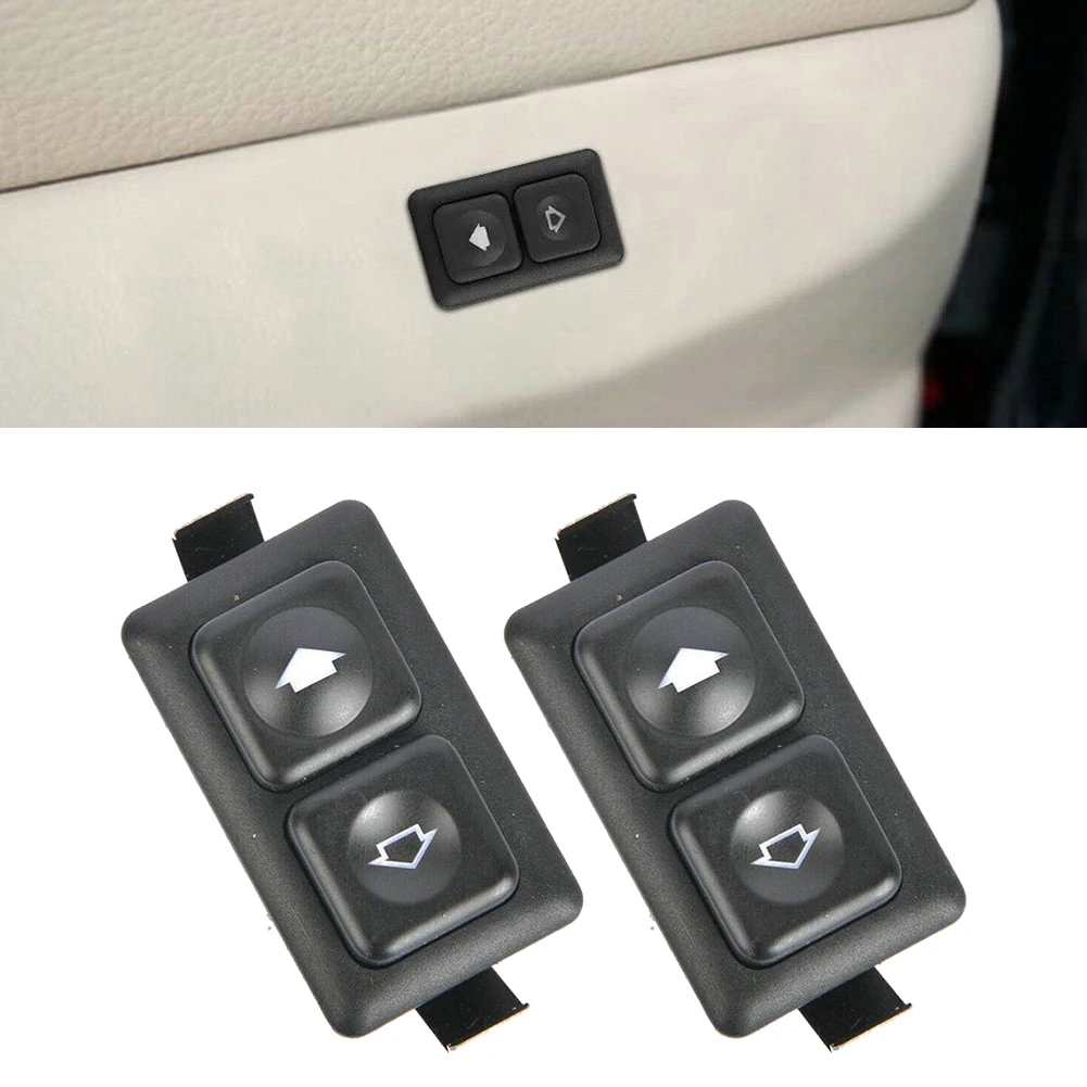

Newest 2Pcs POWER Glass Switch Control 5 Pins For BMW E30 3 Series E30 61311381205 Direct Replacement Car Accessories