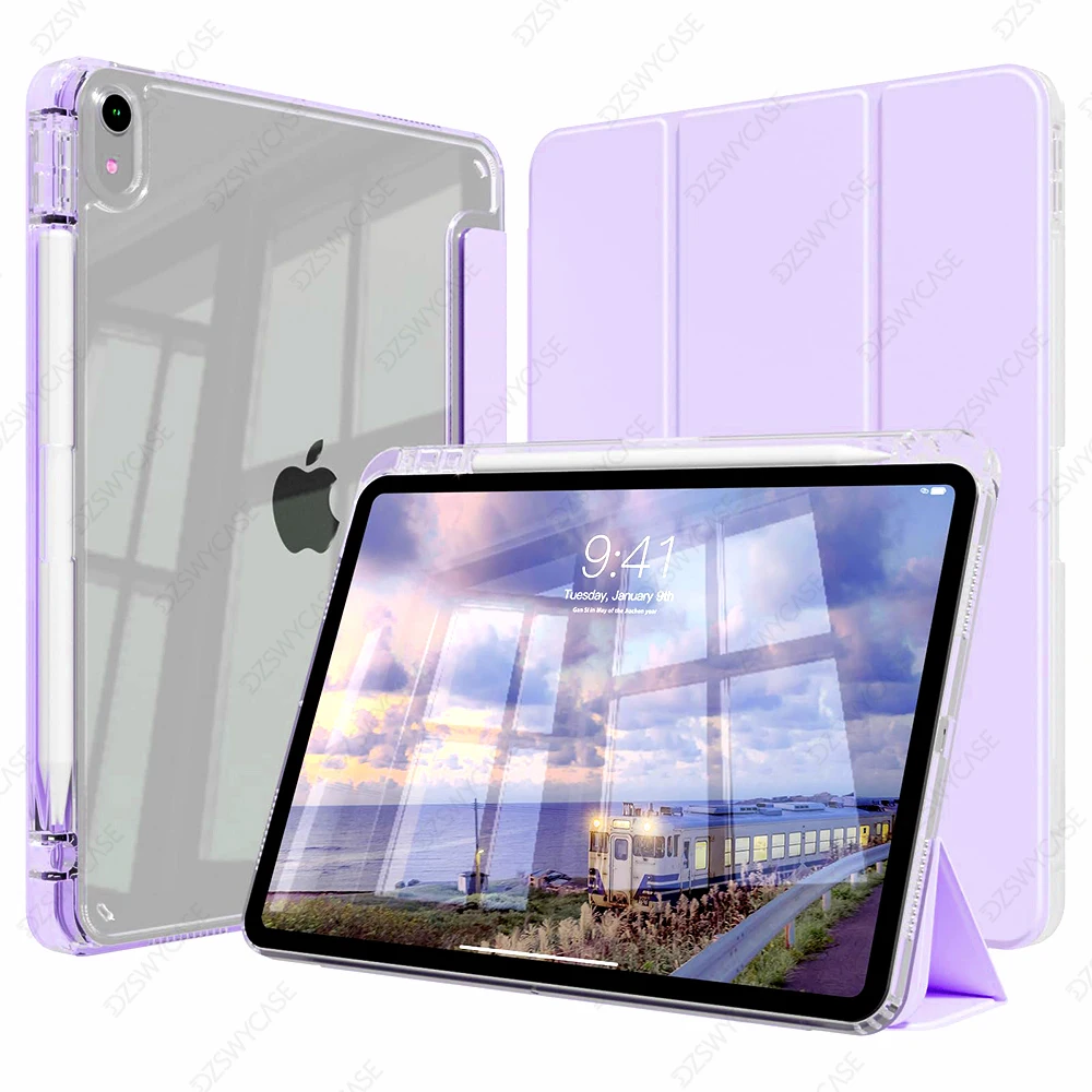 Clear Back Shell Cover Case for iPad - Sleek and Stylish Protection