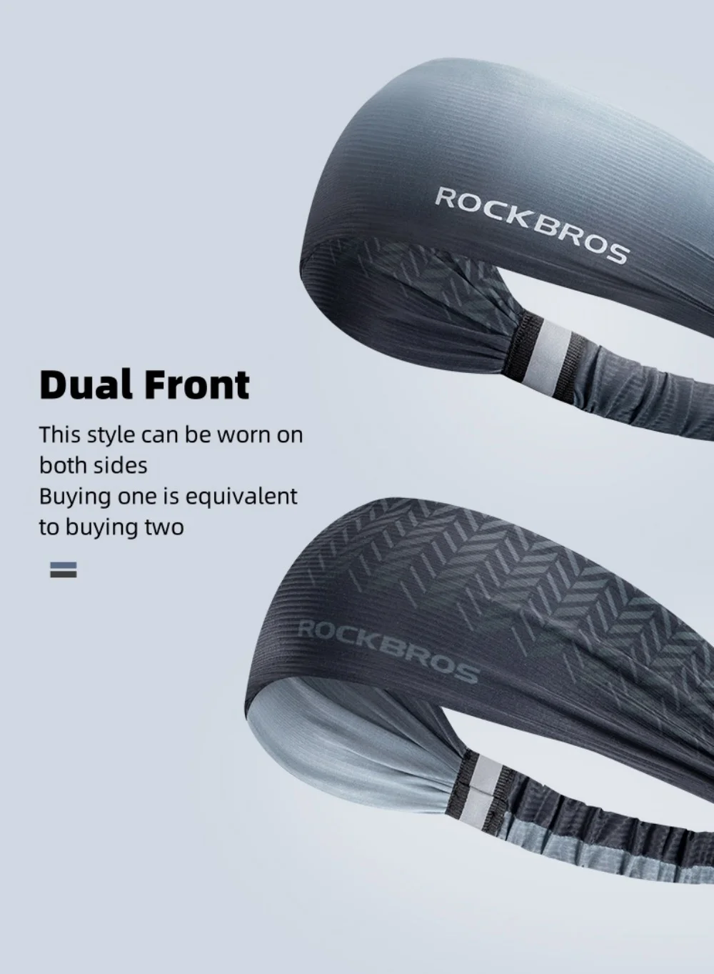 ROCKBROS Anti-Sweat Sports Headband Image 9
