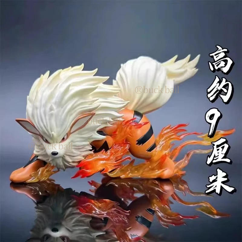 

Pokemon Anime Figure Gk 1:20 Og Arcanine Action Figure 9cm Cute Arcanine Figurine Model Pvc Collection Statue Birthday Toy Gift