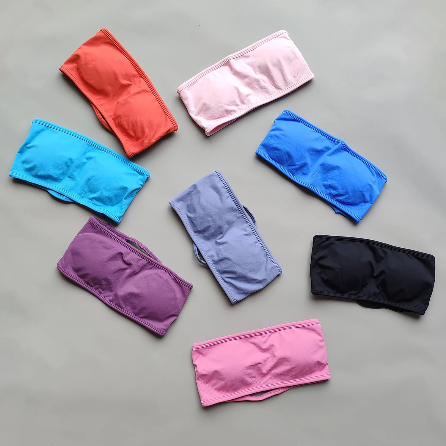 Backless Bandeau Sports Bra 3