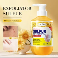 500ml Deep Cleansing Sulfur Mite Removal Body Wash Oil Control Shower Gel  Bath and Body Cleansers 1