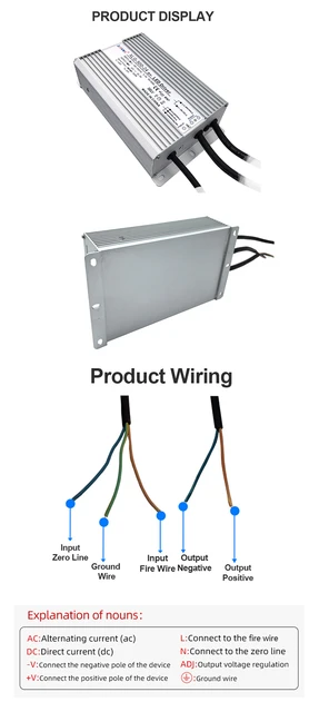 Alimentatore LED 24V 50W IP67 - Trasformatore AC/DC, Per Strisce LED, Faretti E Luci A Bassa Tensione - Foto 4