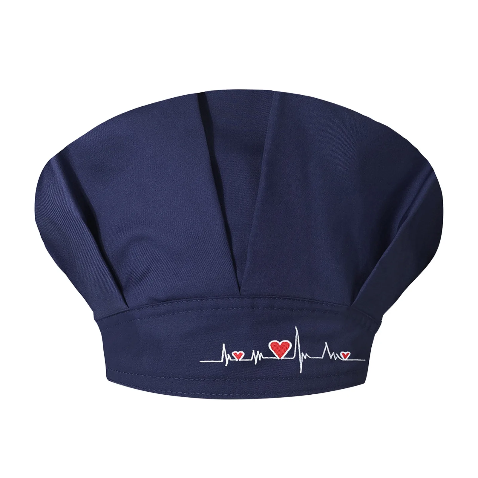 Chef Hat Unisex Bouffant Kitchen Catering Oil Proof
