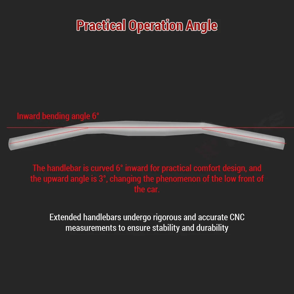 31.8MM Mountain Bike Handlebar Aluminum Alloy Bicycle Riser Handlebar 30MM Rise 780MM Wide Bicycle Bar with Paint Matte Surface