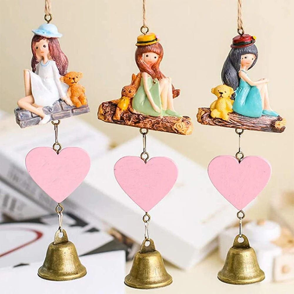 16Pcs Vintage Bronze Jingle Bells Christmas Decoration Dog Doorbell Potty Training Housebreaking Making Wind Chimes