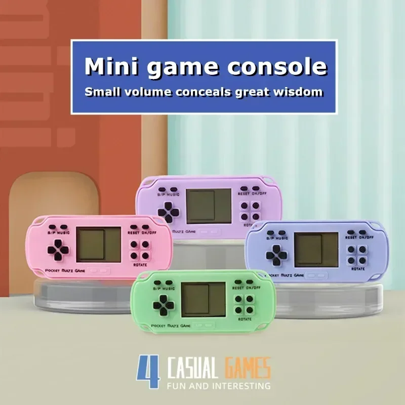 ビデオゲームレトロミニハンドヘルドゲーム Amazon | HigoKids ハンドヘルドゲームコンソール 子供用 8