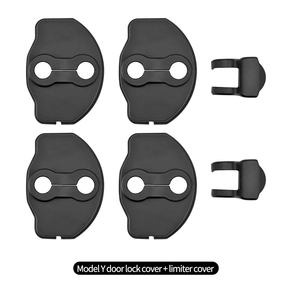 Türschloss Abdeckung Für Tesla Model 3/Y/X (2017-2024) - Silikon Schutz Vor Rost & Kratzern