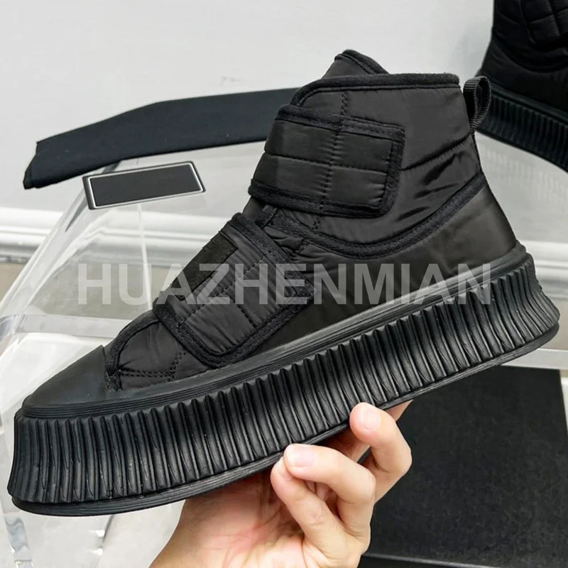 

Ladies Casual Shoes Autumn Winter 2023 New Rain Velvet Upper Round Toe Thick Bottom Bread Shoes Concise Versatile Loafers