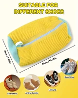 1/2PCS Washing Shoes Bag Cotton Laundry Fluffy Fibers Easily Remove Dirt Washing Bags Anti-Deformation Shoes Clothes Organizer 2