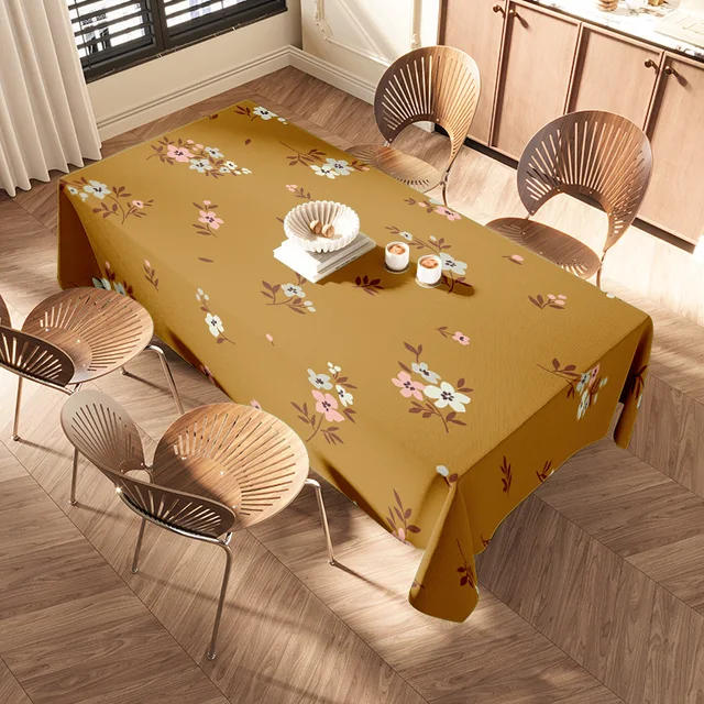 Modern Floral Tablecloth 2