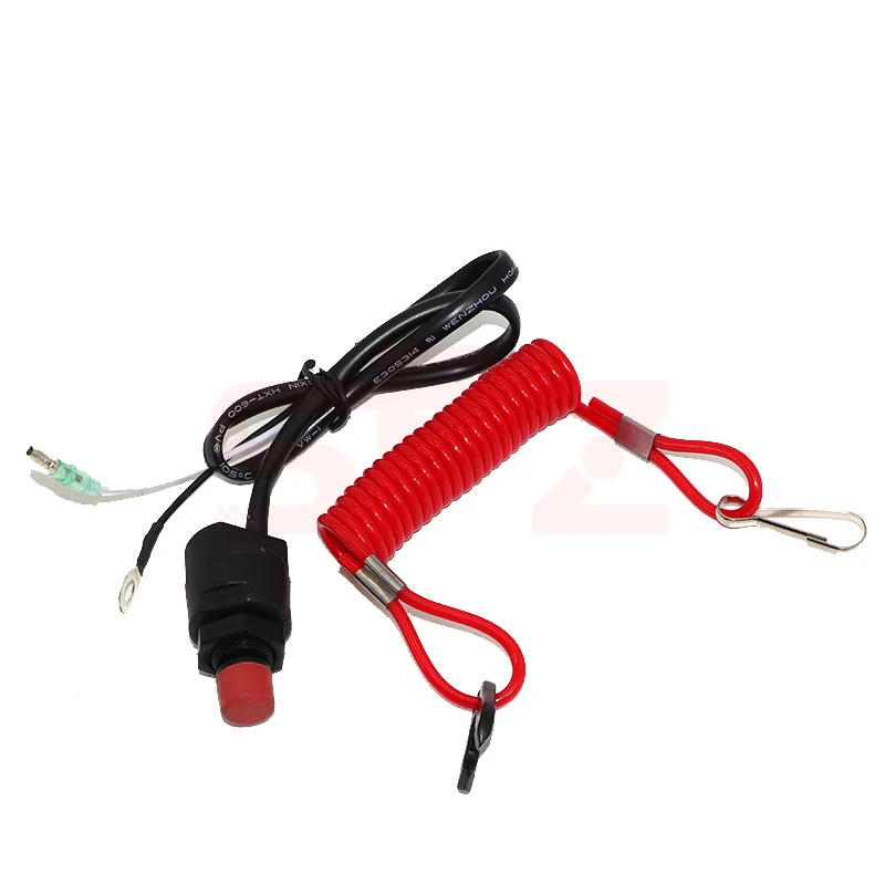 

Boat Outboard Engine Motor Kill Stop Switch Safety Tether Lanyard Motorcycle Accessories Motorcycle Switches