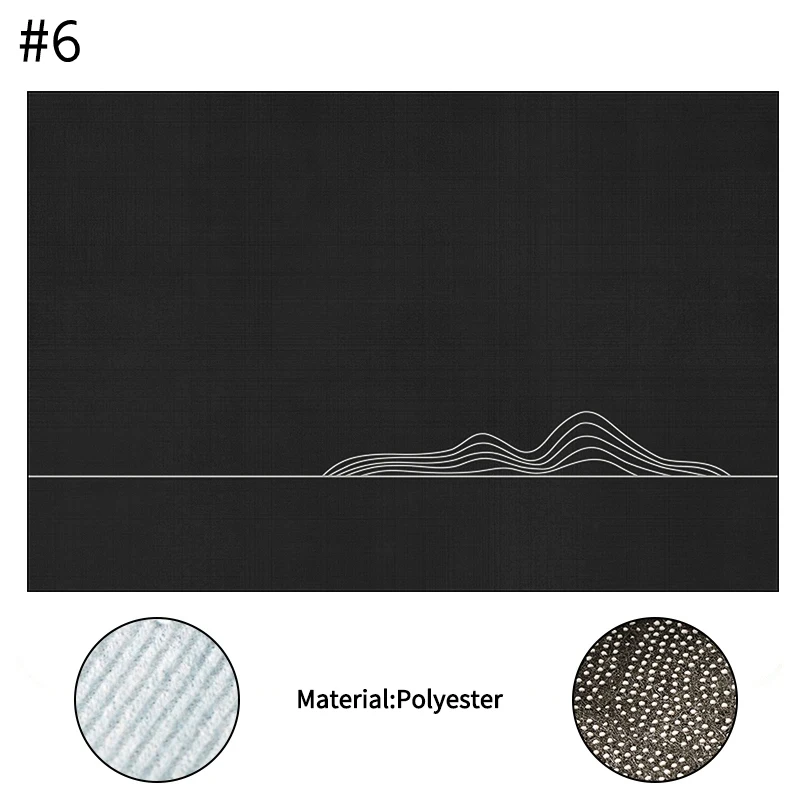 thumbnail image 1 of Alfombrillas absorbentes para secar platos, escurridor de mesa, resistente al calor, antideslizante, para cocina, 1 of 5