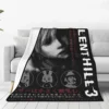 Heather Silent Hill 3 Merch Blanket Velvet Bedding Horror Game Throw Blankets Relax Super Soft for Office Rug Piece  blanket 2