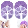 2pcs Breast Therapy Pads Hot Cold Breastfeeding Gel Nursing Pain Relief Pads Breathable Pads Anti-Overflow Maternity Care Pad 1