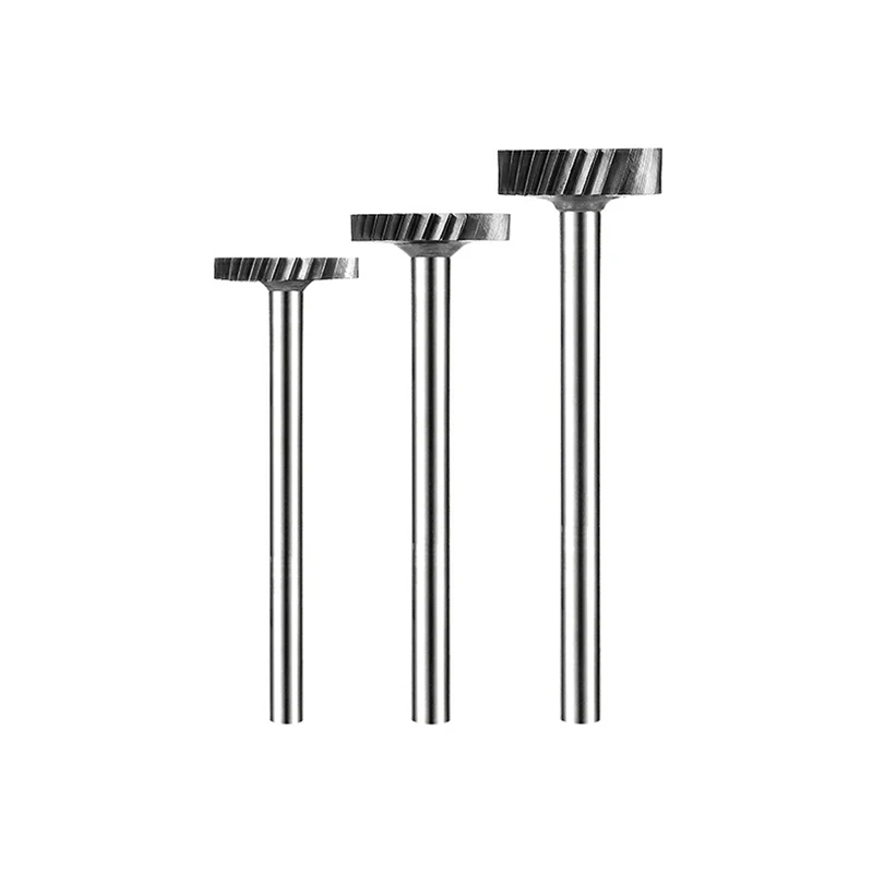T형 및 P형 텅스텐 카바이드 로터리 파일 세트, 파워 드릴 밀링 버, 드레멜 부품, 연마 도구 조각 비트, 10 개, 3*12mm