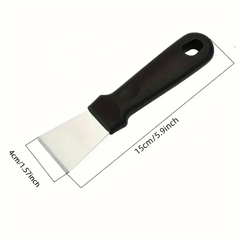 Cleaning scraper Multifunctional Cleaning Scraper Stainless Steel Ice Remover Tool Refrigerator Defrost Kitchen Bottom Shovel Freezer Ice Scraper