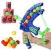 Montessori Throw Sport Slingshot Target Sticky Ball Dartboard Basketball Board Games Educational Children's Outdoor Game Toy 1